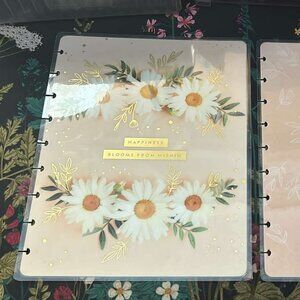 Happy Planner - Cover Classic Size - Floral - Happiness Blooms from Within